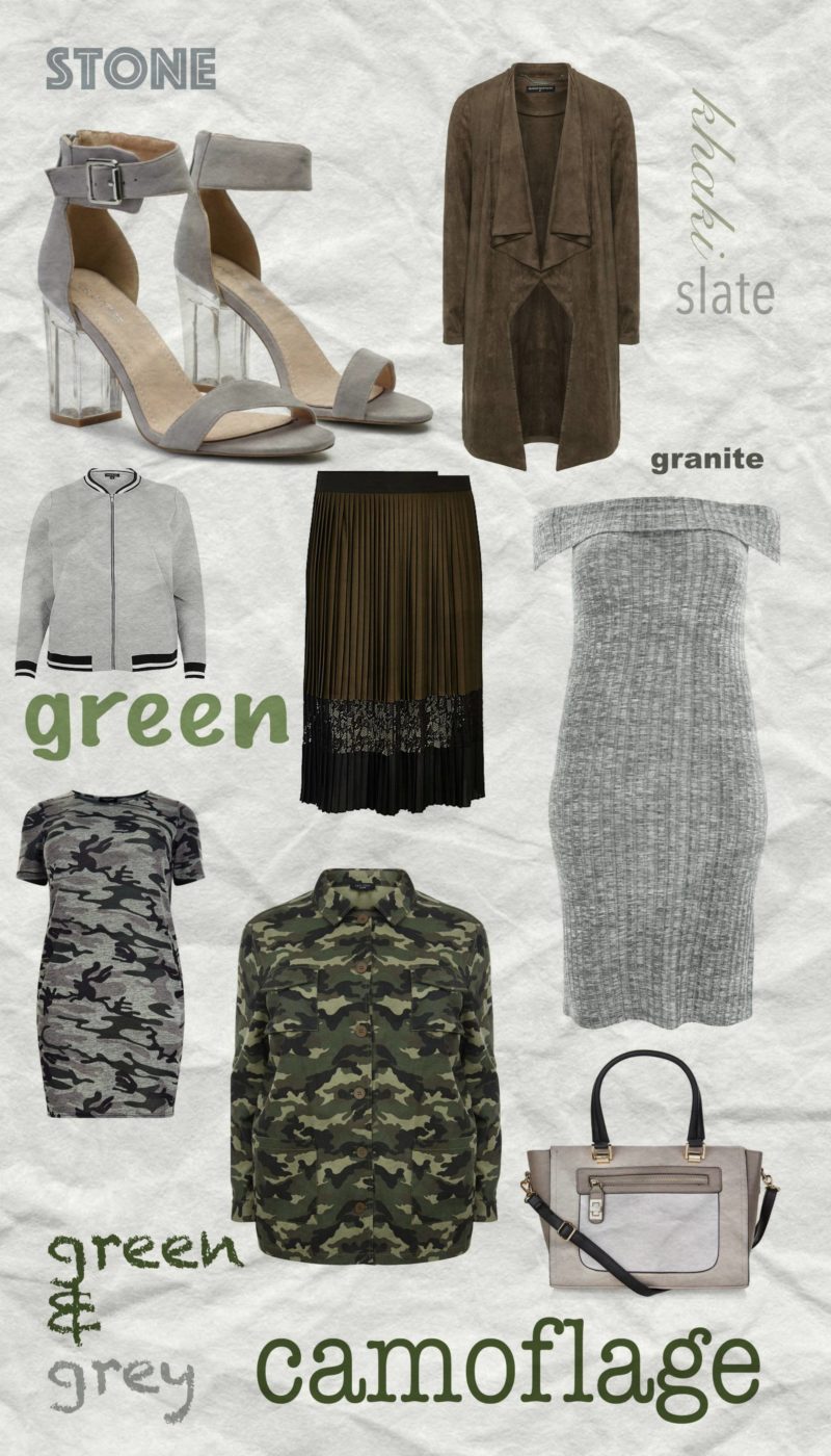 green and gray